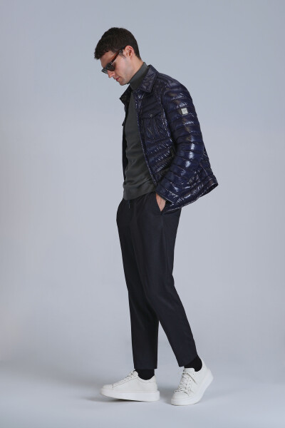 Мужские брюки-чиносы Clos Sports Slim Fit, темно-синие - 4