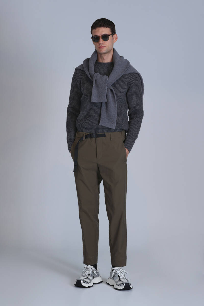 Мужские брюки-чиносы Hidden Sports Slim Fit, зелёные - 2