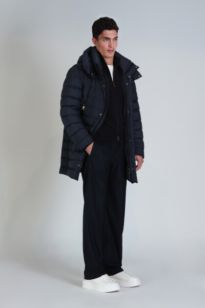 Мужские спортивные брюки-чинос Honer Sports Slim Fit, темно-синие - LUFIAN (1)