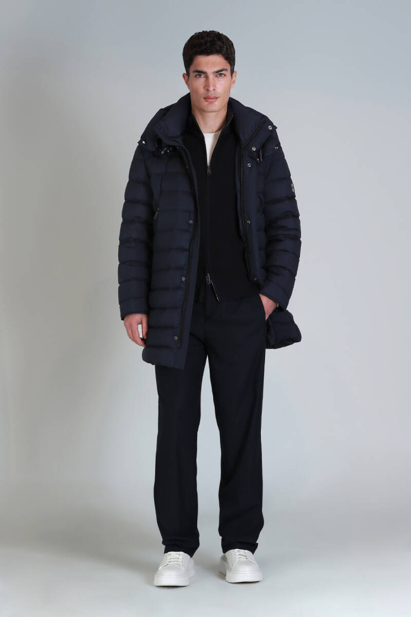 Мужские спортивные брюки-чинос Honer Sports Slim Fit, темно-синие - 4