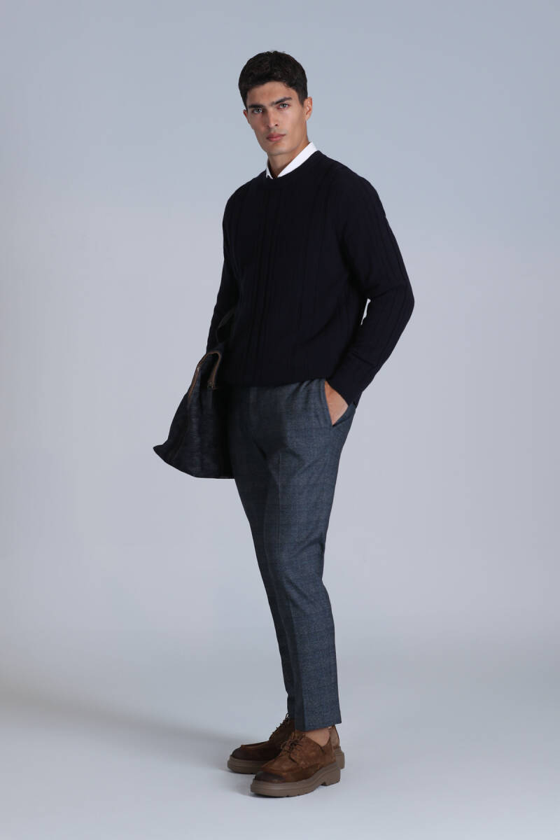 Мужские брюки-чинос Peter Smart Slim Fit серые - 4