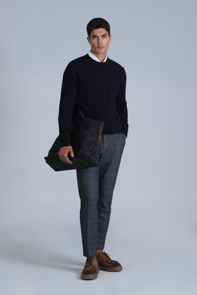 Мужские брюки-чинос Peter Smart Slim Fit серые - 5