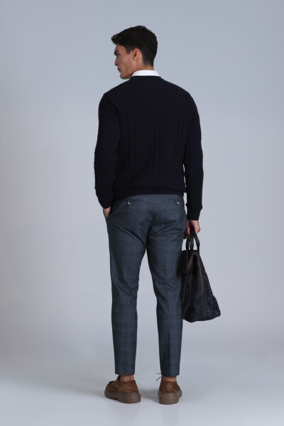 Мужские брюки-чинос Peter Smart Slim Fit серые - 6