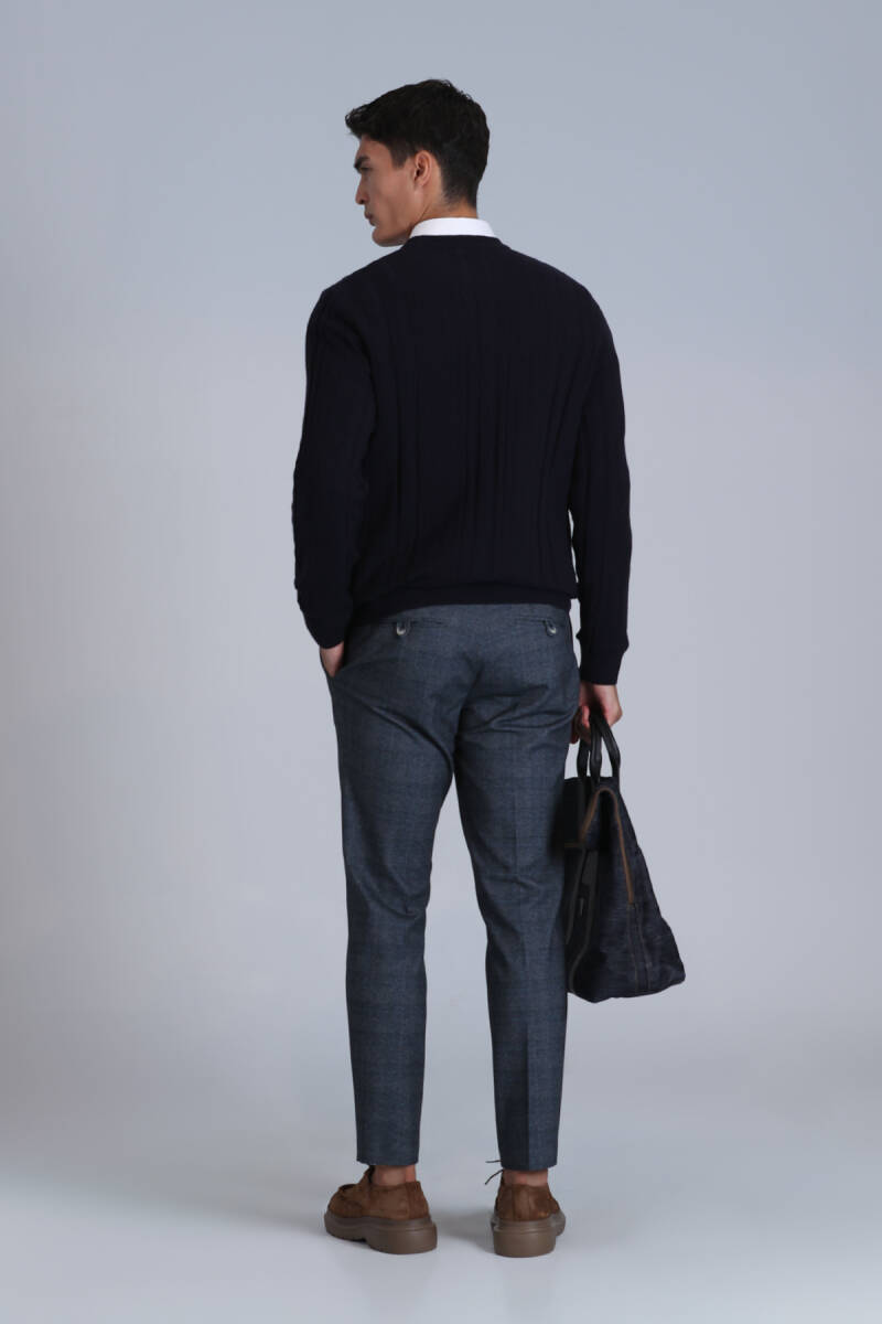 Мужские брюки-чинос Peter Smart Slim Fit серые - 6