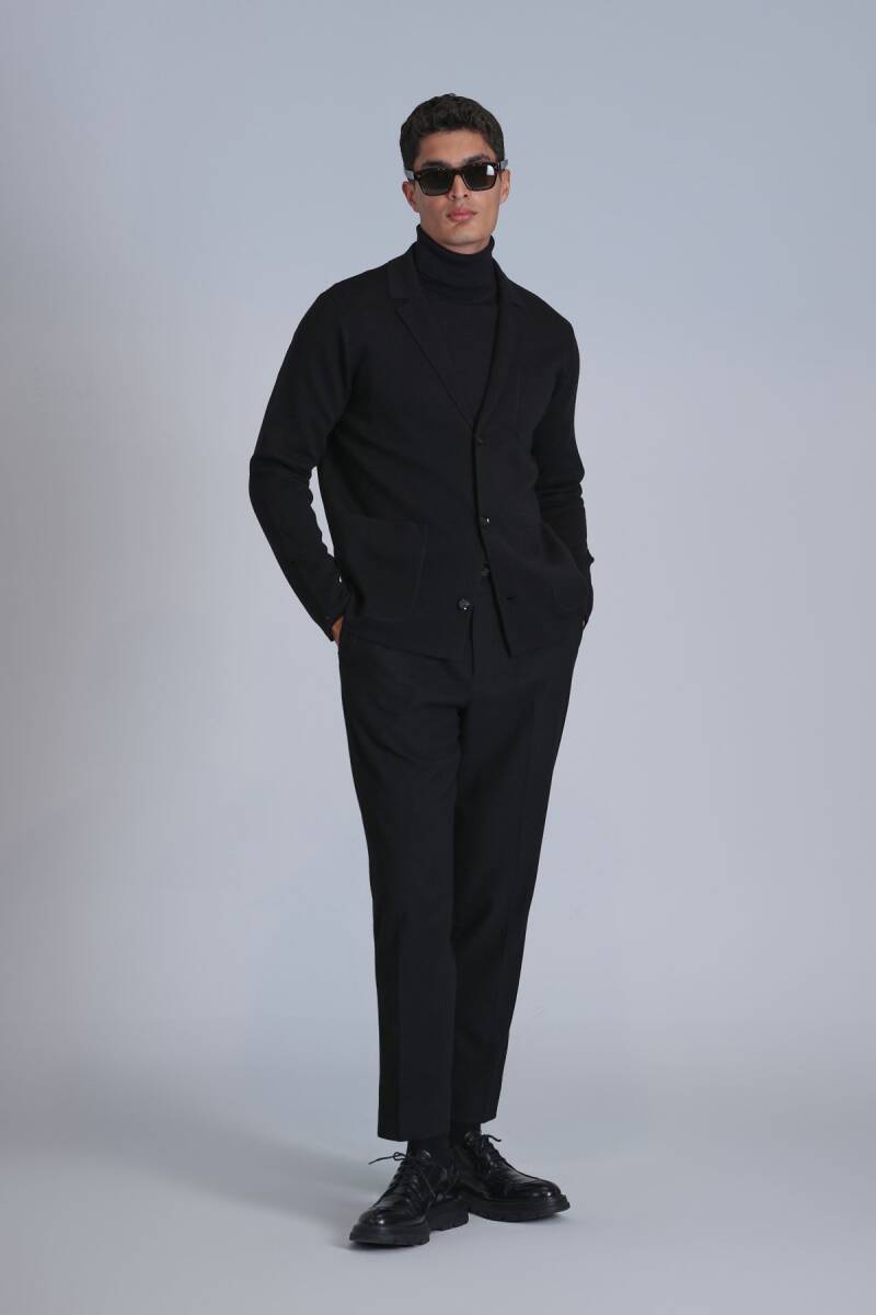 Мужские брюки-чиносы Pier Sport Slim Fit, чёрные - 5