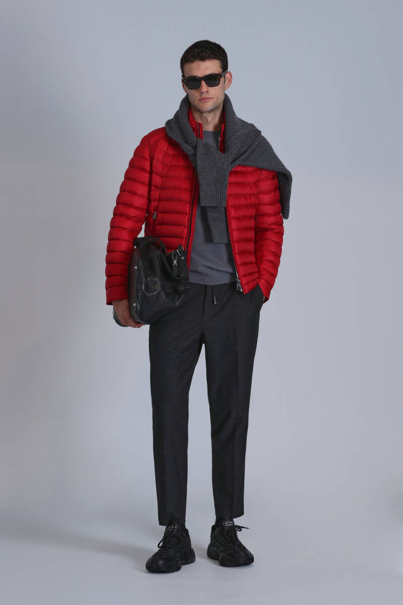 Мужские брюки-чинос Pier Sport Slim Fit, темно-серые - 1