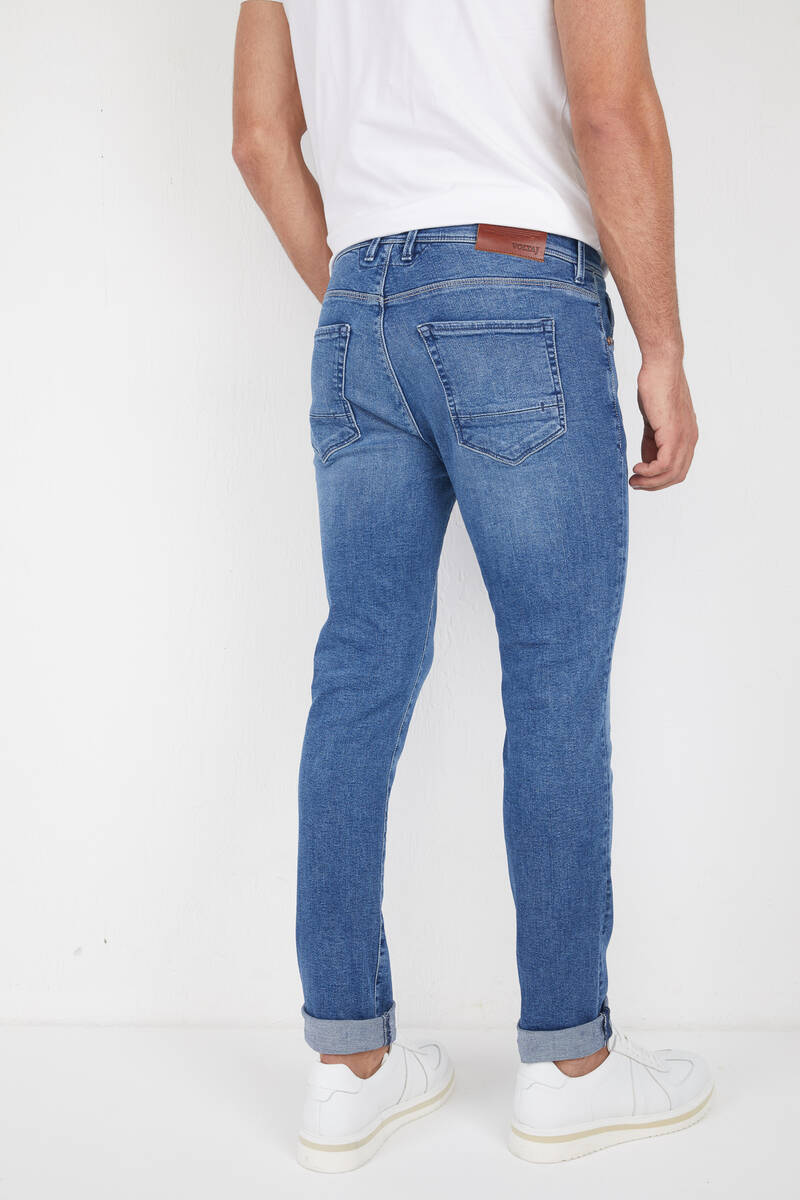 Мужские джинсы из лайкры