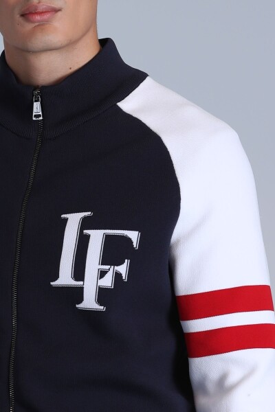 Мужской кардиган Block, темно-синий - 3