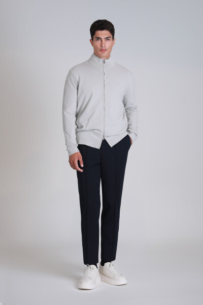 Мужской кардиган Force светло-серого цвета - LUFIAN (1)