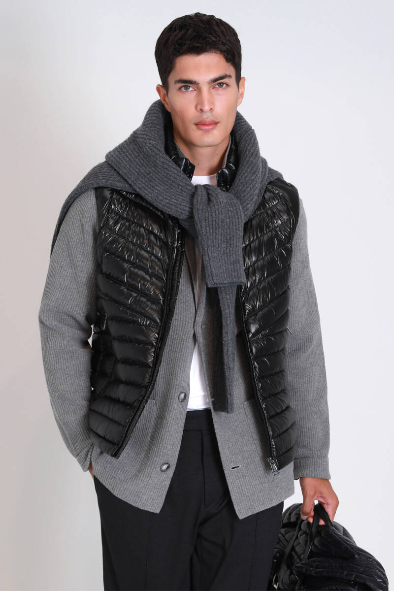 Мужской жилет Axel Goose Down, черный - 3