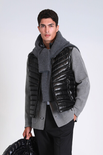 Мужской жилет Axel Goose Down, черный - 5