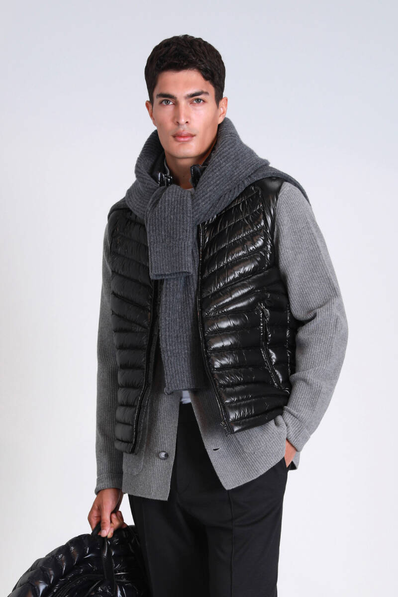 Мужской жилет Axel Goose Down, черный - 5