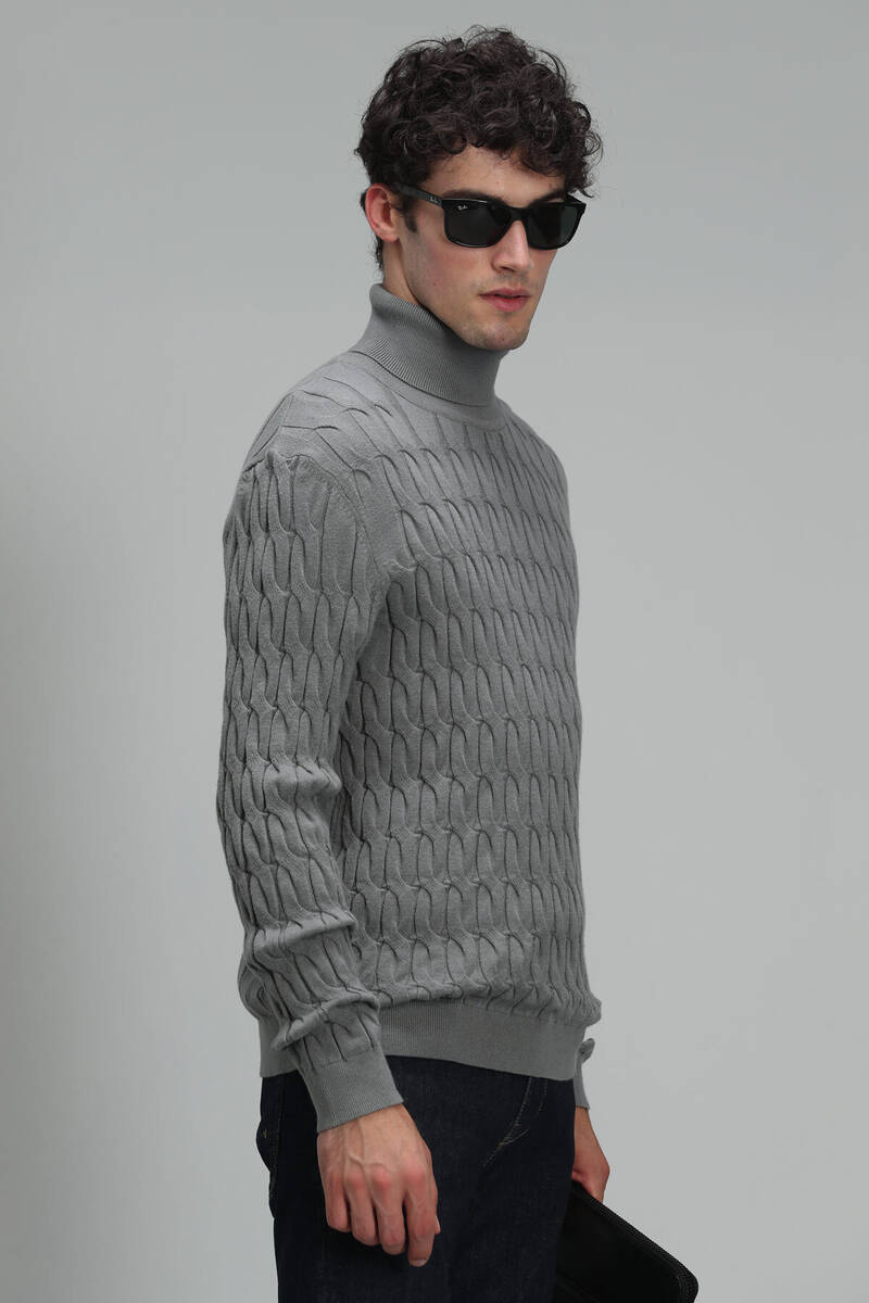 Мужской свитер Denı темно-серый