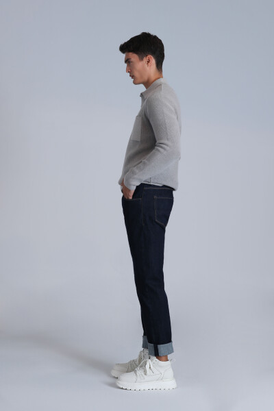 Мужской свитер River из норки - 4