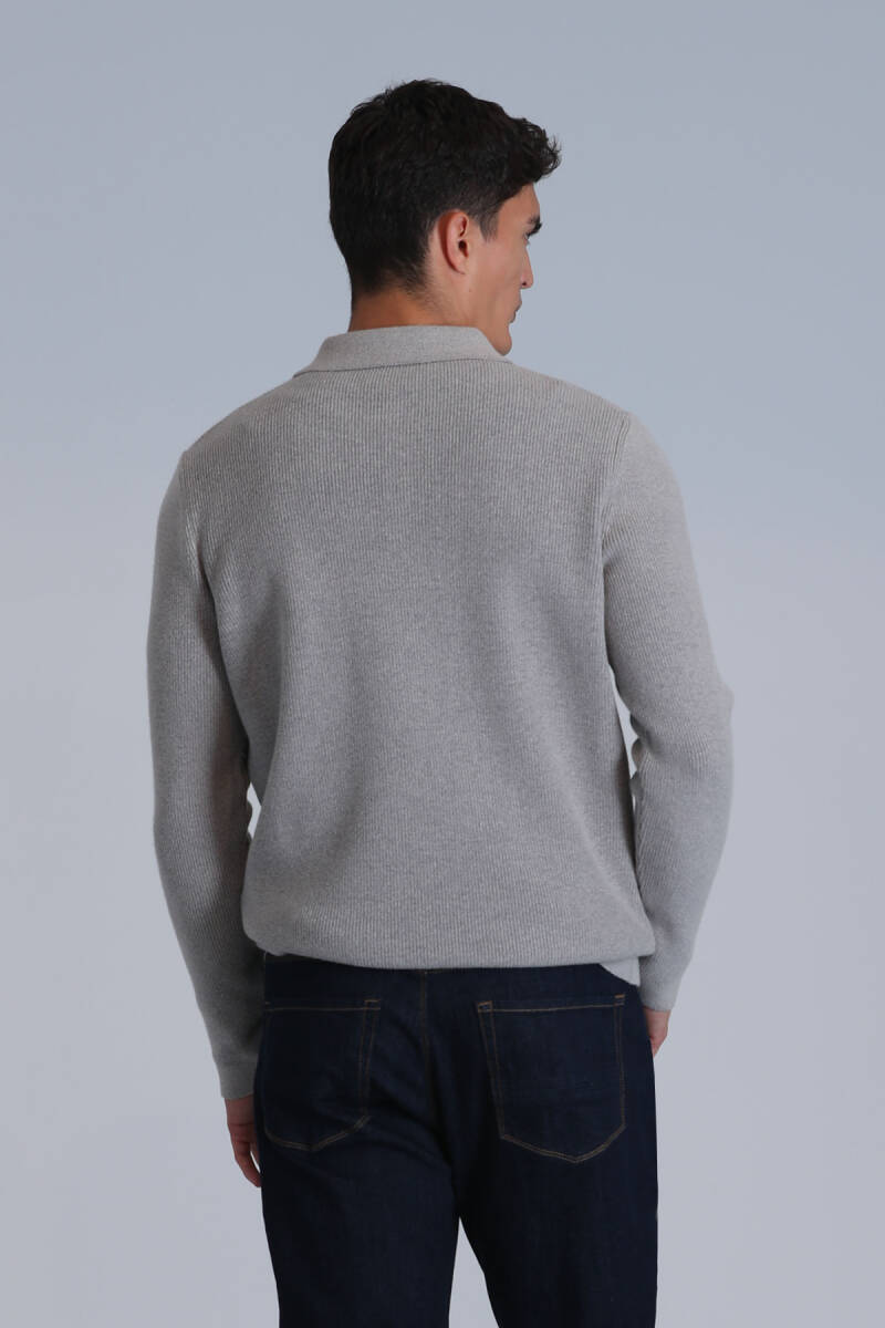 Мужской свитер River из норки - 6