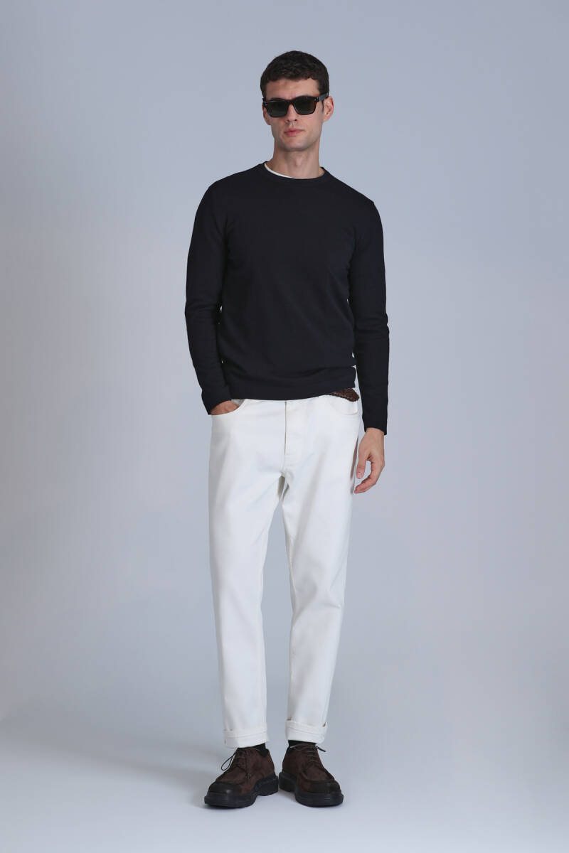 Мужской свитер Stone, черный - 4