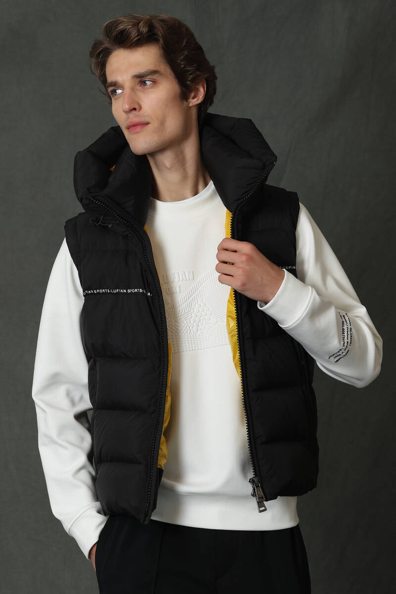 Мужской жилет Josef Goose Feather черный - 2