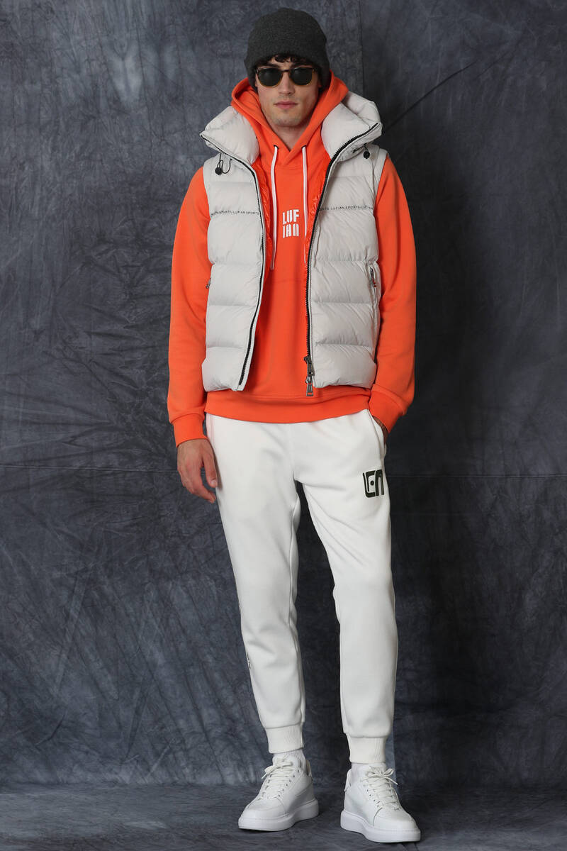 Мужской жилет Josef Goose Feather Stone - 3