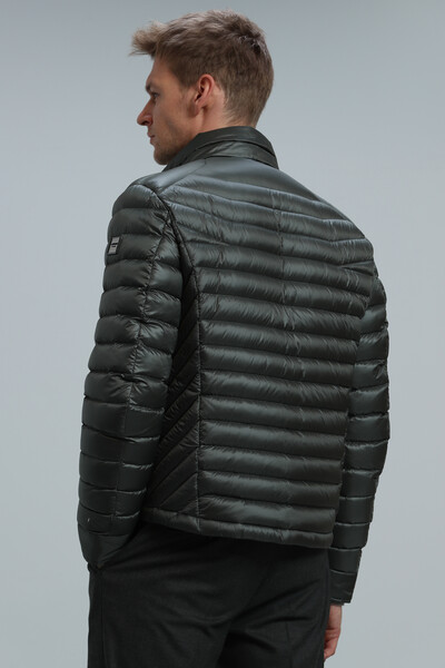 Мужское пальто с гусиным пером Andy - Thumbnail