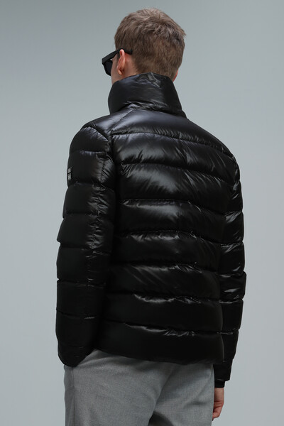 Мужское пальто с гусиным пером Dante - Thumbnail