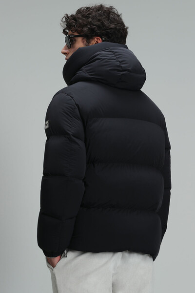 Мужское пальто с гусиным пером Jadon - Thumbnail