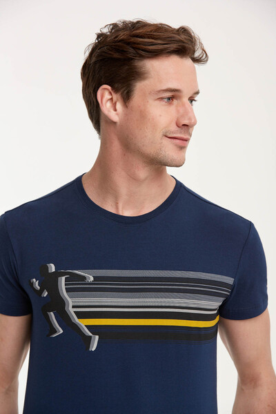 Nade Men's T-Shirt Navy Blue - 2