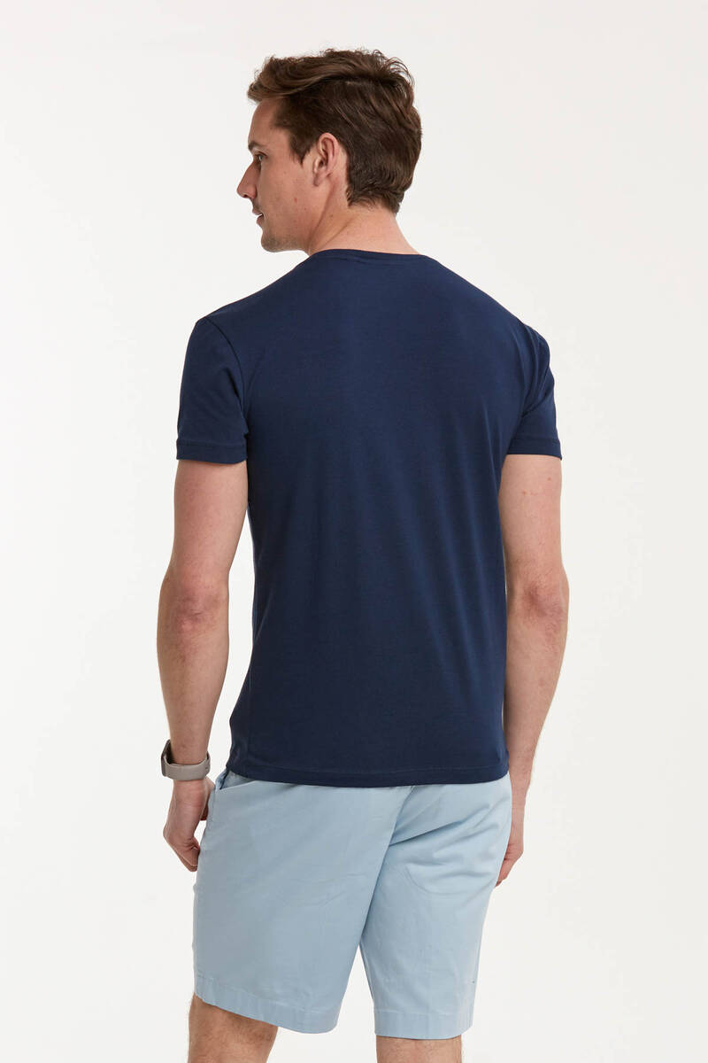 Nade Men's T-Shirt Navy Blue - 4