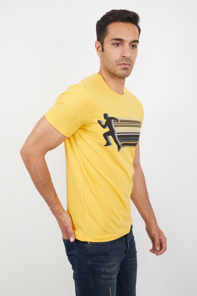 Nade Men's T-Shirt Yellow - 2