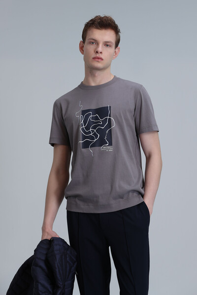 Nally Modern Grafik T-Shirt Vizon 