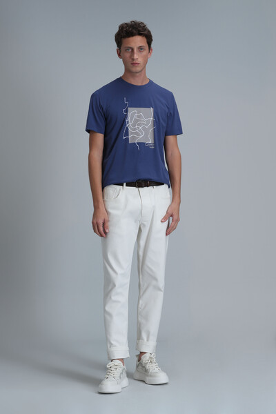 Nally Modern Graphic T-Shirt Dark Saks - 2