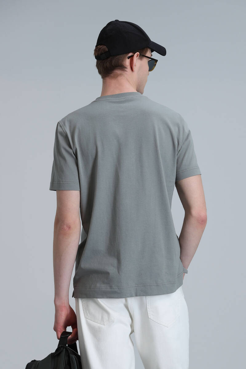 Nally Modern Graphic T-Shirt Green - 6