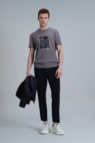 Nally Modern Graphic T-Shirt Mink - 2