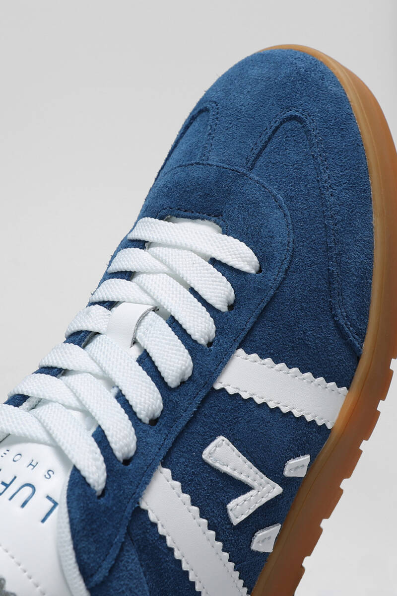 Nelson Men's Sneakers Navy Blue - 5