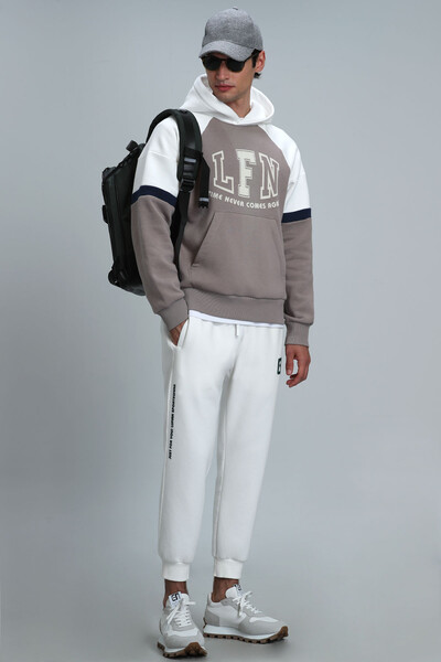 Never Men's Sweatshirt Beige - 2
