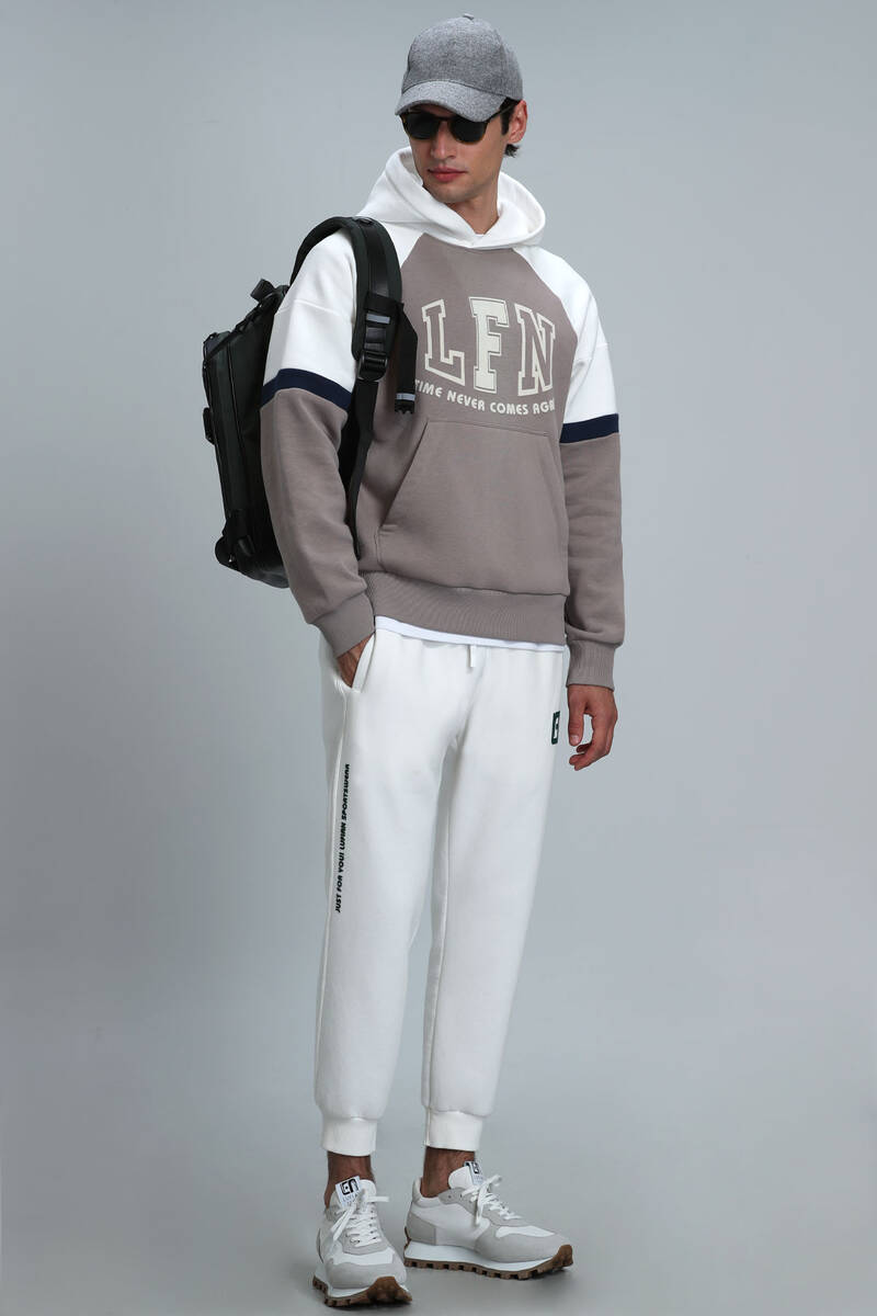 Never Men's Sweatshirt Beige - 2