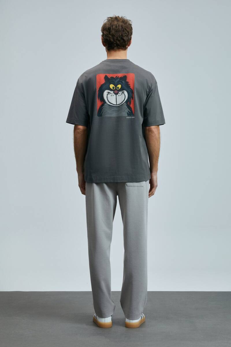 Nımbus Modern Grafik T- Shirt Kahverengi - 6