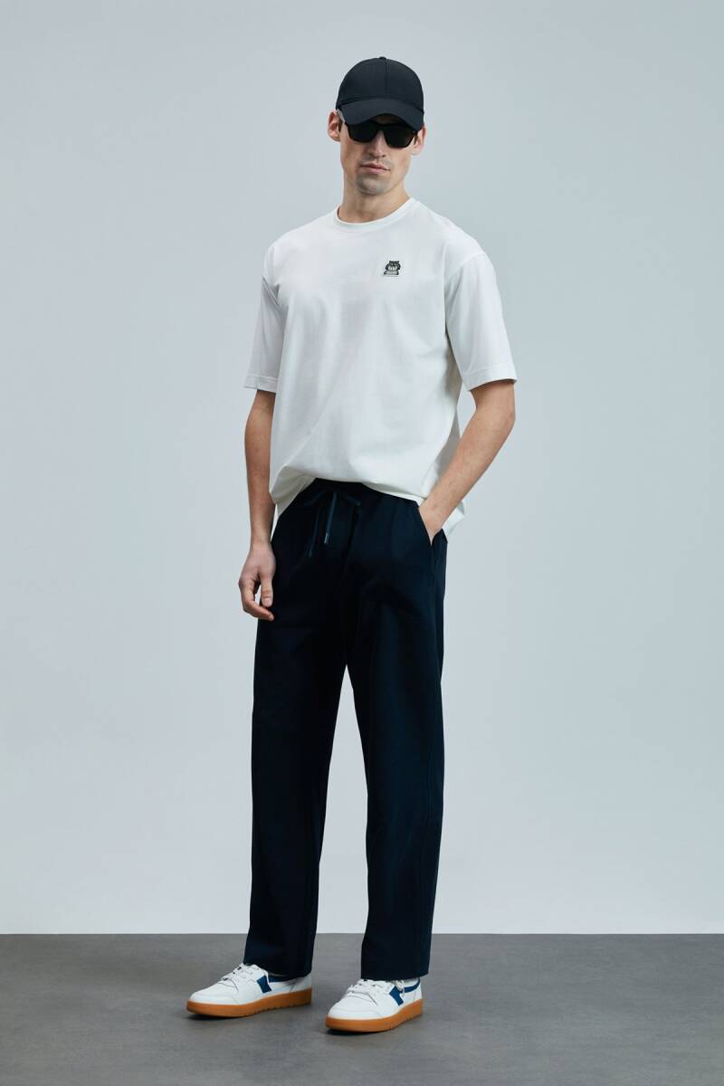 Nımbus Modern Grafik T- Shirt Kırık Beyaz - 2