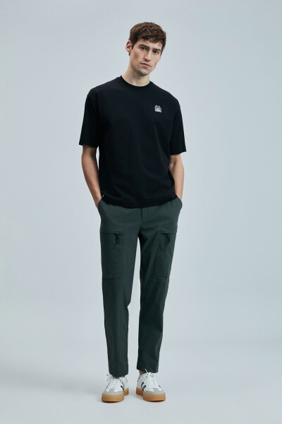 Nımbus Modern Grafik T- Shirt Siyah - LUFIAN (1)