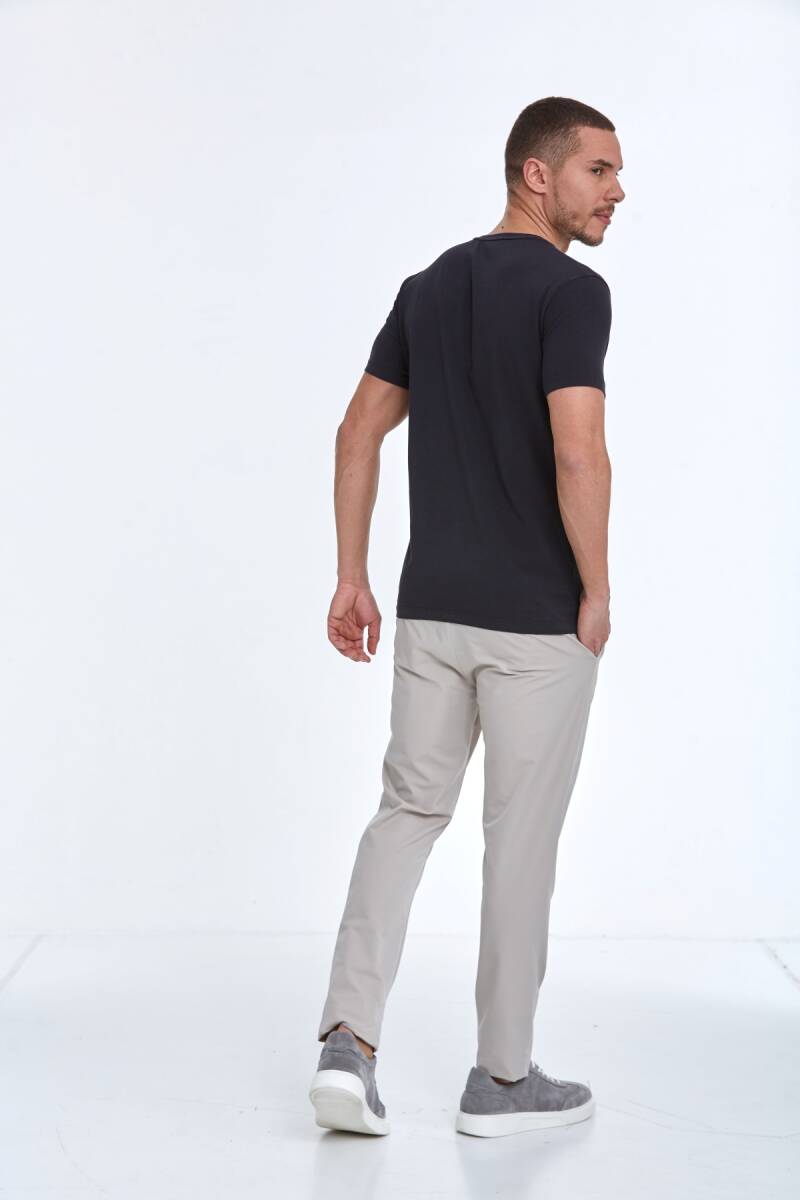 Noah Printed Men's T-Shirt Black - 5