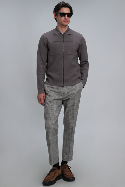 Noble Men's Cardigan Mink - 2