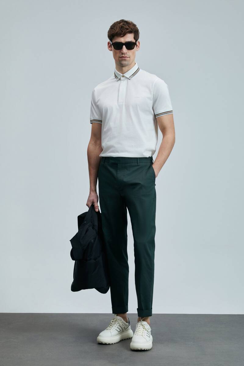 North Smart Erkek Polo Tişört Kırık Beyaz - 2