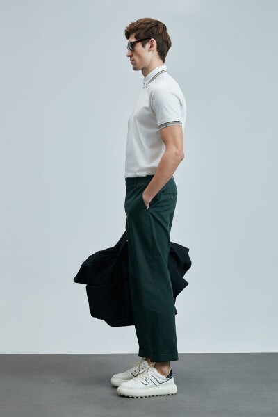 North Smart Erkek Polo Tişört Kırık Beyaz - 4