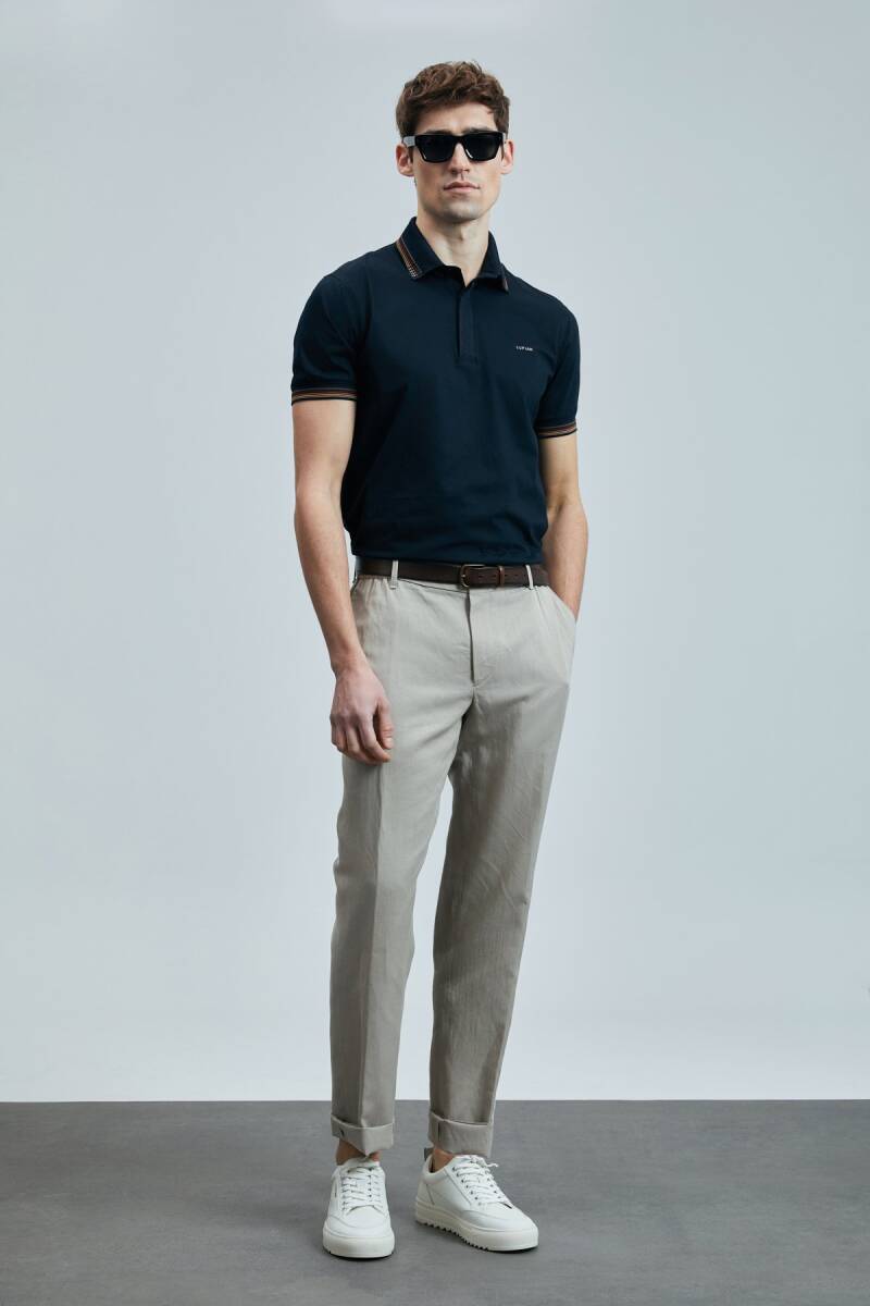 North Smart Erkek Polo Tişört Koyu Lacivert - 1