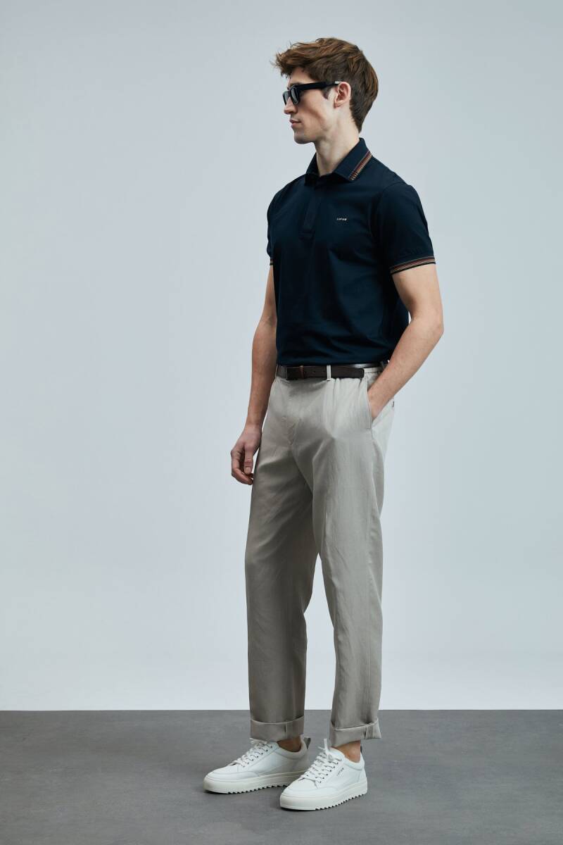 North Smart Erkek Polo Tişört Koyu Lacivert - 4