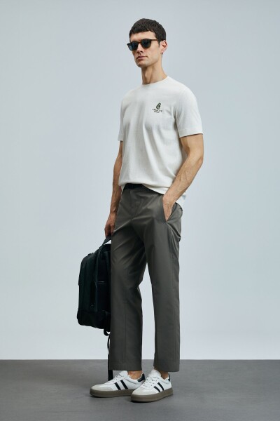 Olıvıa Modern Grafik T- Shirt Ekru - 2