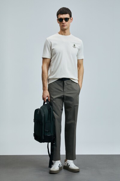 Olıvıa Modern Grafik T- Shirt Ekru - 4