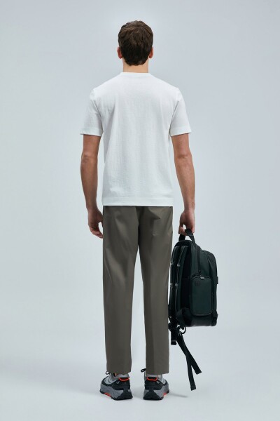 Olıvıa Modern Grafik T- Shirt Kırık Beyaz - 5