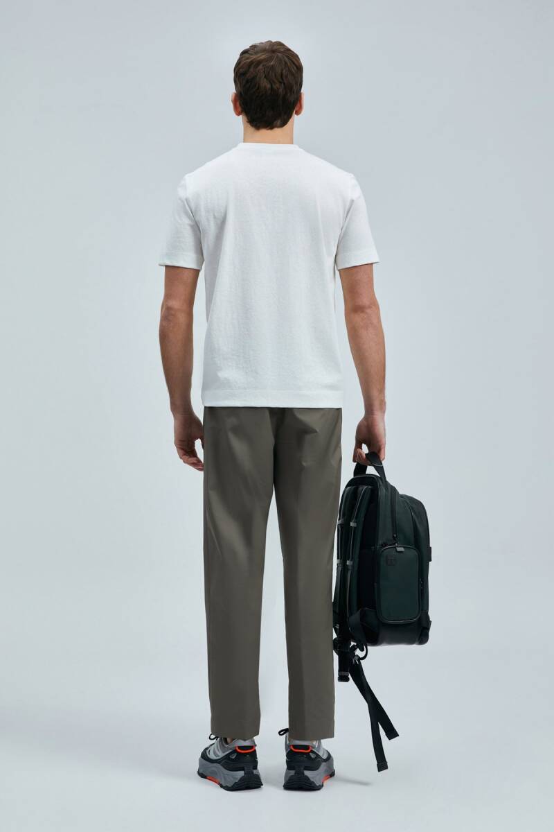 Olıvıa Modern Grafik T- Shirt Kırık Beyaz - 5