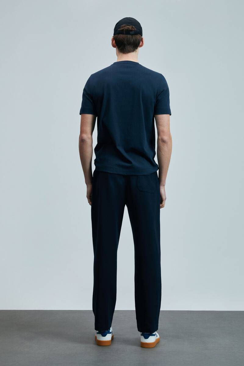 Olıvıa Modern Grafik T- Shirt Lacivert - 6