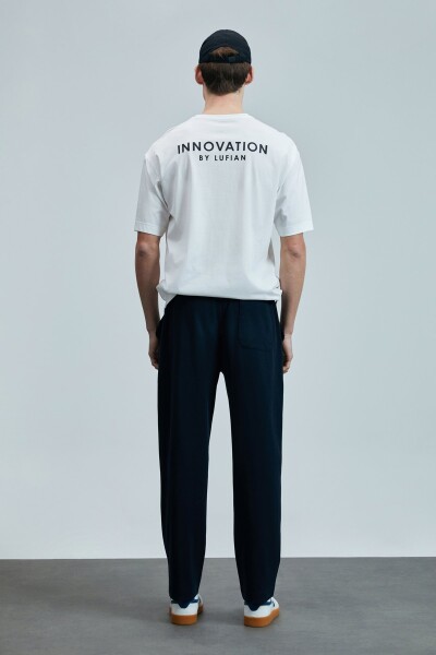 Omen Modern Grafik T- Shirt Beyaz - 6